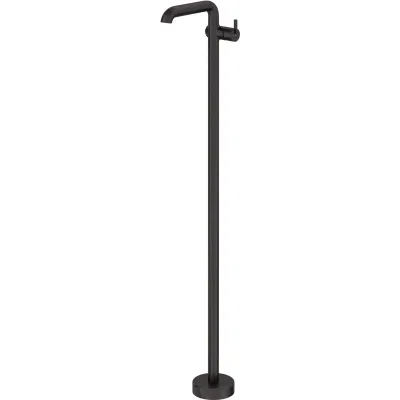 Mitigeur de lavabo Deante Silia sur pied en noir mat