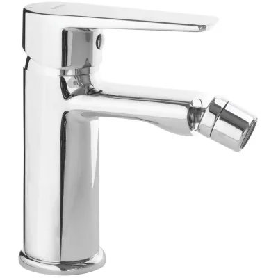 Mitigeur de bidet Deante Tubo sans bonde en chromé