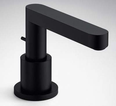 Bec Hansgrohe pour mélangeur sur bord de baignoire Finoris en noir mat