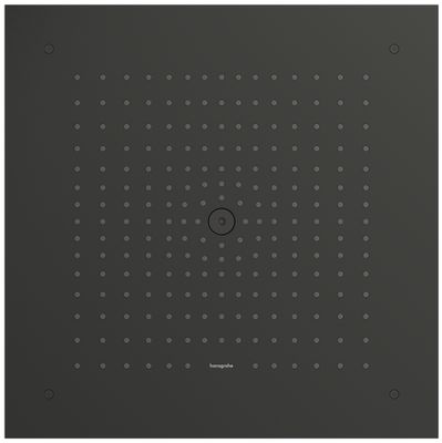Douche de tête Hansgrohe Raindance E 400 1 jet en noir chromé brossé