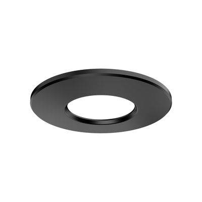 Hansgrohe Rosace pour poignée des mitigeurs de lavabo encastrés noir mat.
