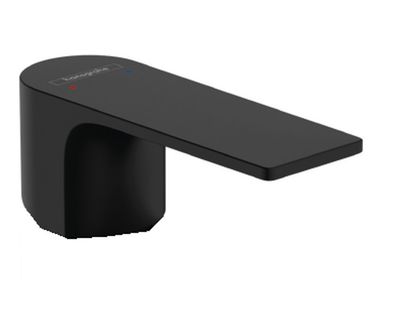 Poignée pour mitigeur Hansgrohe Rebris E noir mat