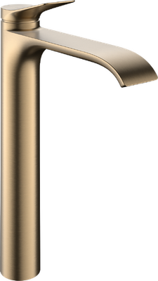 Mitigeur de lavabo Hansgrohe Vivenis 250 CoolStart avec tirette et vidage en bronze brossé