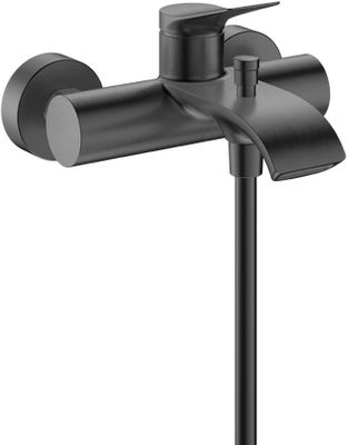 Mitigeur de bain / douche Hansgrohe Vivenis en noir chromé brossé