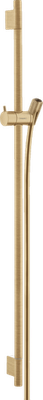 Barre de douche Hansgrohe Unica S Puro 90 cm, avec support de douchette et flexible 160 cm en bronze brossé