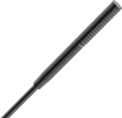 Douchette à main Hansgrohe Pulsify S 100 Tube 1 jet EcoSmart en noir chromé brossé
