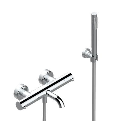 Mitigeur thermostatique de bain / douche THG mural - Collection "Estran"