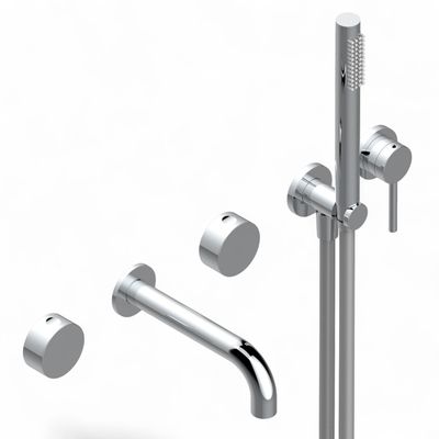 Mélangeur encastré de bain / douche 4 trous THG - Collection "Oyat"