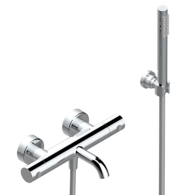 Mitigeur thermostatique de bain / douche THG mural - Collection "Oyat"