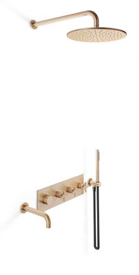 Ensemble de bain / douche thermostatique encastré THG - Collection "Estran"