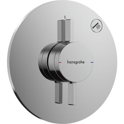 Set de finition pour mitigeur mécanique encastré Hansgrohe DuoTurn S avec 1 fonction