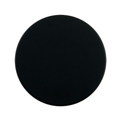 Plaque pour bonde de lavabo click-clac Deante en noir mat