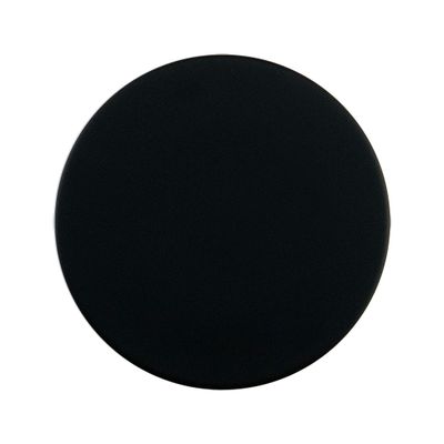 Plaque pour bonde de lavabo click-clac Deante en noir mat