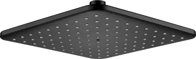 Douche de tête carrée Deante pour colonne de douche Boro en noir mat