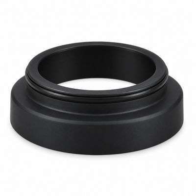 Rosace ronde Deante pour mitigeur de cuisine Lima en noir mat